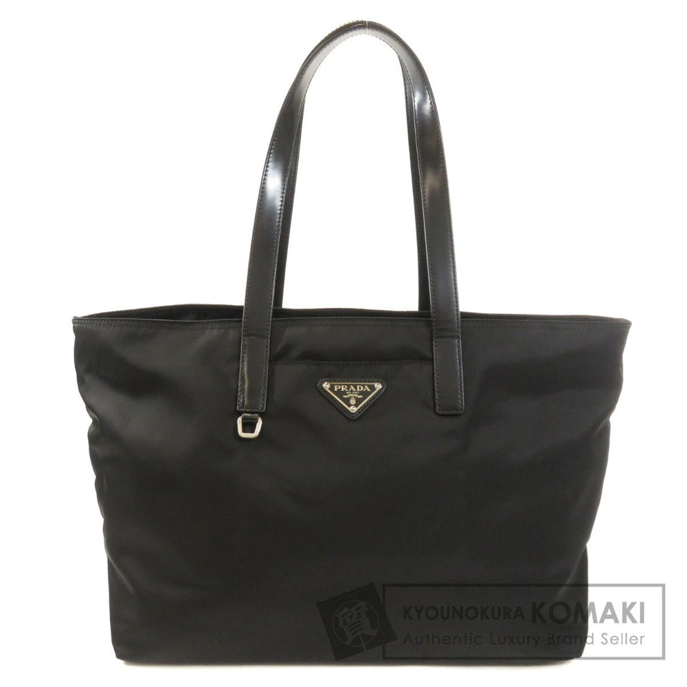 Prada Tessuto tote Shoulder bag leather handles